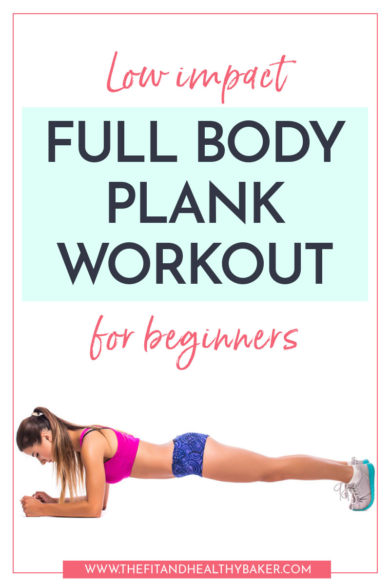 Low Impact Full Body Plank Workout for Beginners